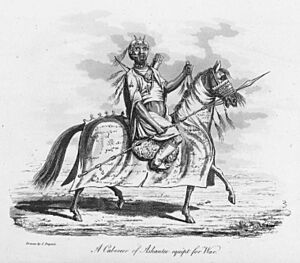 A Caboceer of Ashantee equipt for war by James Wyld I