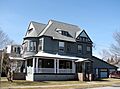A house in the Brinkerhoff Street Historic District, Plattsburgh, New York
