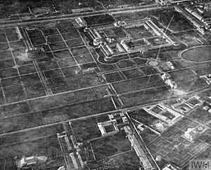 Aerial photography during bombing raid on Kaul Afghanistan 24 May 1919