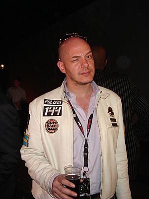 Alex Roy at the 2007 Gumball 3000 rally launch party