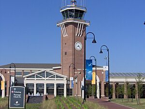 Alexandria International Airport terminal, Alexandria, Louisiana