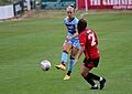 Alisha Lehmann Lewes FC Women v West Ham Utd Women 23 08 2020 pre season-41 (50259846511)