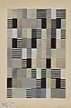 Anni Albers (1899–1994), Design for a Silk Tapestry, 1926