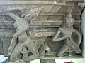 Apsara Gandharva Dancer Pedestal Tra Kieu