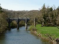 Aqueduct Bridge on the river Torridge as seen from downstream (geograph 1823112)