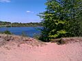 Astbury Mere entrance