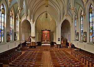 Basilica of Sts. Peter & Paul (Chattanooga, Tennessee) - nave, view from loft