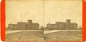 Bibb Company Mill No. 2, Oglethorpe Street, circa 1877 - DPLA - 5a5695881fa8d9ff381acd7425c6a1a0