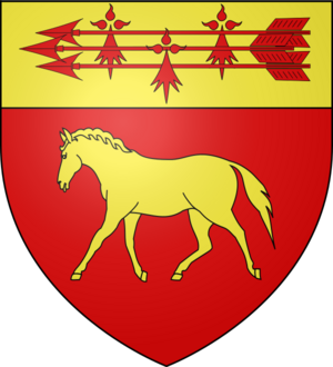 Blason ville fr Tréméoc (Finistère)