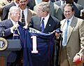 Bob Kraft-George Bush-Bill Belichick