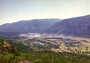 Bonneville Dam from Beacon Rock