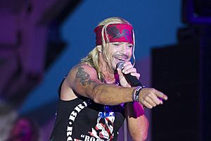 Bret Michaels performs in Massapequa, NY in 2014