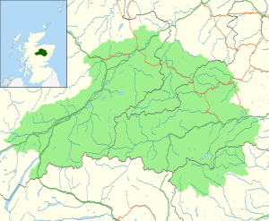 Cairngorms National Park UK location map