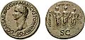 Caligula sestertius RIC 33 680999