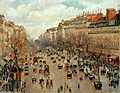 Camille Pissarro - Boulevard Montmartre - Eremitage