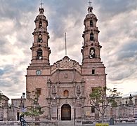 Catedral de Aguascalientes (vista de frente)