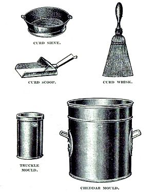 Cheese-making equipment 1917