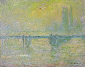 Claude Monet - Charing Cross Bridge, Fog