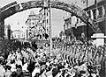 Condor Legion marching during the Spanish Civil War