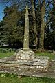 Cross in Llantrisant Churchyard - geograph.org.uk - 1270465