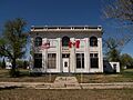 Customs house in Antler, North Dakota, alternate view