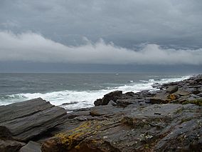Darkening sky at Maine beach.jpg