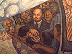 Detalle de Lenin