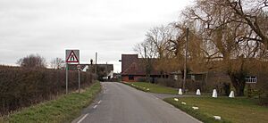 Epping Upland - Upland Road looking east towards Takeleys