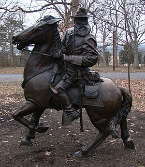 Equestrian statue of James Longstreet