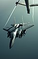 F-15 wingtip vortices