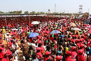 FRELIMO final campaign rally in Maputo