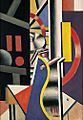 Fernand Leger, 1918, Dans L'Usine, oil on canvas, 56 x 38 cm (22 x 15 in)