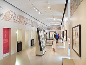 Gallery, Norman B Leventhal Map Center, Boston MA