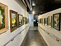 Gallery display-Florida Highwaymen Painting Paradise, St. Petersburg Museum of History, St. Petersburg, FL 07
