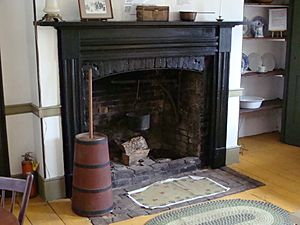 Griffin House fireplace 2010