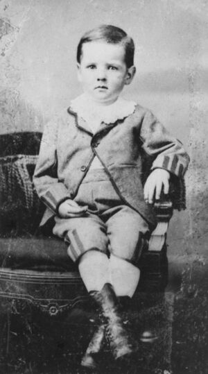 Herbert Hoover in 1877