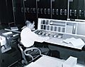 IBM 7090 console used by a meteorologist, 1965