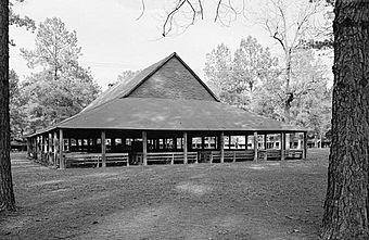 Indian Field Methodist Campground, Chapel, SC Route 73, near US Route 15, Saint George (Dorchester County, South Carolina).jpg