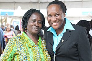 Jane Naana Opoku-Agyemang at 2013 US Independence day celebration