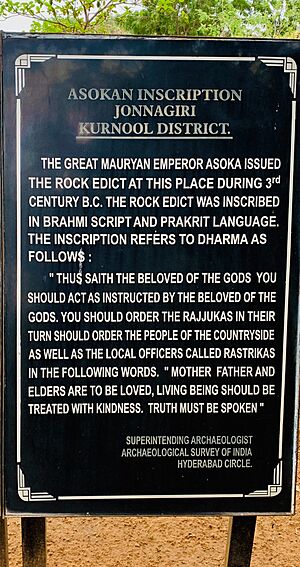 Jonnagiri Erragudi Yerragudi Asoka Inscription site, Andhra Pradesh India - 2