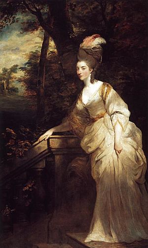 Joshua Reynolds - Georgiana, Duchess of Devonshire