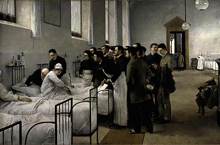 La visita al hospital de Luis Jiménez Aranda