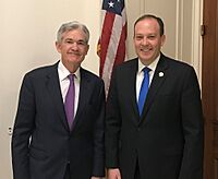 Lee Zeldin and Jerome Powell