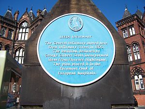 Leeds General Infirmary blue plaque