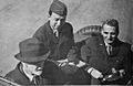 Left-right Ludwig Prandtl, Theodore Von Karman, Tsien Hsue-sen