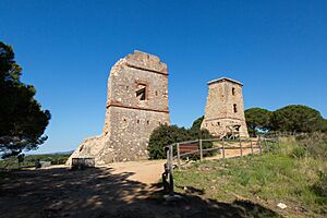 Les torretes de Calella