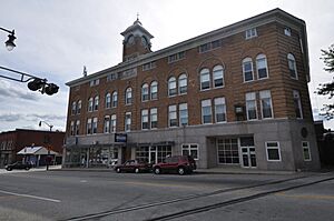 Bank Building in downtown Livermore Falls