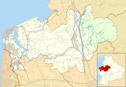 Parlick is located in the Borough of Wyre