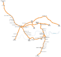 London Overground map 2012