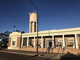 Longreach Shire Hall and Water Tower